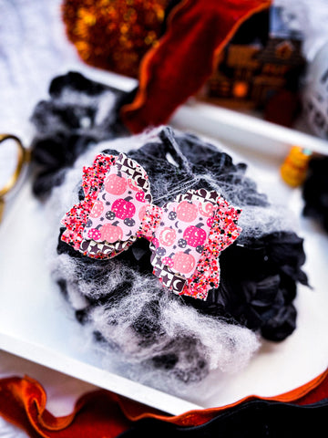 Witchy Pumpkins Bow