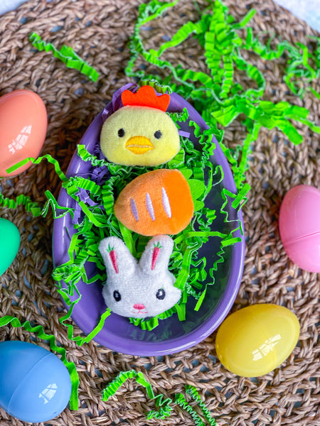 Easter Plush Snap Clips